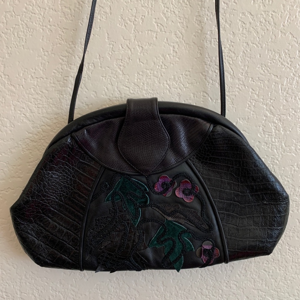 Vintage Morgan Taylor leather bag crossbody